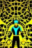 Placeholder: Geometric 3D tiling on the background, Egyptian. Bronze color, Yellow, Black Cyan photograph Cyber-punk, full-mask, big old AKG headphones, golden rings & disc, fencing mask. Selfie archer. Asa Akira, lightly armored, electronic circuits. Thick tights, thick calves, bend fell, wide hip, flat belly. Ancient artifact attached. Perfect body. Matrix movie clothes, Silver leather area, tippet, latex. Wicked sneakers. Daft Punk, Tron Movie. 1990's, old telephone microphone. Haute Couture