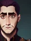 Placeholder: Portrait of a 30 year old strange gay wizard like Jake Gyllenhaal