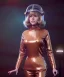 Placeholder: Ultra Realistic retro sci-fi image of 1960, many people looking to sweet teenager Jane Fonda, dress with tight latex coat and retro glass helmet, Retro sci-fi style, soft color, highly detailed, unreal engine 5, ray tracing, RTX, lumen lighting, ultra detail, volumetric lighting, 3d, finely drawn, high definition, high resolution.