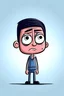 Placeholder: Sad cartoon character