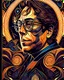 Placeholder: Gustavo Petro centered | symmetrical | key visual | intricate | highly detailed | iconic | precise lineart | vibrant | comprehensive cinematic | alphonse mucha style illustration | very high resolution | sharp focus | poster | no watermarks full body