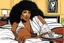 Placeholder: an illustration for the comic "Danger in the bedroom: Pam Grier is Coffy" by Jean-Paul Riopelle