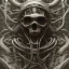 Placeholder: viking zombie, hr giger, scary, steam punk, realistic, made in octane, cinematic, ultra-realistic, extremely detailed octane rendering, 8K, VRAY Super Real ar 2:3, dof photorealistic futuristic 50mm lens hard lighting dark gray tintype photograph, realistic lighting, sepia color