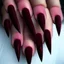 Placeholder: burgundy claws