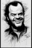 Placeholder: Jack Nicholson scribble portrait, 8k resolution, r_drawings_rene, scribble, scribble drawing, scribble art, deviantart, rdrawings25, synthetic, hairy scribble fill, line draw, scribble sketch, Vince low