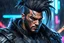 Placeholder: Machine venom in 8k cyberpunk drawing style, yasuo costume, yasuo hair, rain, highly detailed, high details, detailed portrait, masterpiece,ultra detailed, ultra quality