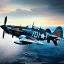 Placeholder: fullbody Drawing of 'Supermarine Spitfire (UK)- Aircraft of WWII',intricate detail,andrea bonelli,Kilian Eng,Ohrai,evan lee,Aleksandr Sidelnikov,KyuYong Eom,three quarters frontal aerial view,toned colors,16k