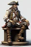 Placeholder: sitting pirate realistic