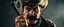 Placeholder: crowbar baby mustache thief man cowboy brute