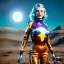 Placeholder: Realistic movie image, retro sci-fi, portrait, blonde action woman, sweet Marylin Monroe face, perfect iris, glow eyes. tight latex tights suit. Mars attack style, Retro strange planet, ovni flying. epic style, vibrant color, highly detailed, unreal engine 5, ray tracing, RTX, lumen lighting, ultra detail, volumetric lighting, 3d, finely drawn, high definition, high resolution.