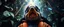 Placeholder: hyper sonic space warp through jungle crash pilot ,weird experiment gone wrong perspective close up portrait of dj shrimp beaver smug duck pilot looking down on cam, with background in the style of escher and giger, a chill contrapunctus fugue in the style of fsol, beethoven, goa trance breaks, dancefloor drum and bass,