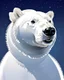 Placeholder: Fondo blanco Art illustration lineal polar bear, nieve, calidad ultra, hiperdetallado, 12k, fondo blanco, color blanco y negro full body