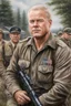 Placeholder: Band of Brothers, Neal McDonough, Oil on Canvas by Thomas Kinkade - 4k UHD, Ultra-realistic, Hyper realistic, Photorealistic, Realistic, absolute Reality