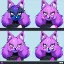 Placeholder: a fox fursona, furry, fursona, fursona reference sheet, high quality, 8k, fox tail, winged, fur, anthropomorphic, master quality, cyberpunk, backlighting, soft lights, black and purple color pallet