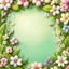 Placeholder: beautiful spring background in the background, highly detailed picture, top view