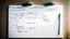 Placeholder: table of contents white board, medium shot, natural light