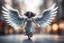 Placeholder: motion blur swooping monster angel bokeh like f/0.8, tilt-shift lens 8k, high detail, smooth render, down-light, unreal engine, prize winning