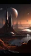 Placeholder: sci fi planet, star wars city, beautiful