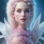 Placeholder: fairy, smiling, pink, green, beautiful, hyperrealism, masterpiece, expert, cinematic lighting, sharp focus, 8K, pastel, macro lens, woman, detailed, flower