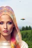 Placeholder: ufos rainbows,beautifuls paysages, fantastic colours,cosmic woman ,beautiful ufos rainbow, admiral from the future,