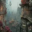 Placeholder: Insanely detailed photograph of an “portrait of gorgeous city” with intricate gears, intricate embroidered band, hyperdetailed painting by Ismail Inceoglu Huang Guangjian and Dan Witz CGSociety ZBrush Central fantasy art album cover art,8K, hdr, romantic, mysterious, ominous, flowers, jewelry, steam,oil