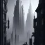 Placeholder: Gothic city by fritz Lang,otto hung,futurismo