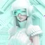 Placeholder: monalisa haute couture, white, intricate details, pastel colors, futuristic outfit, gorgeous, weird, serious with VR Glasses