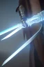 Placeholder: angelic sword, light rays, cinematic, 8k quality