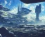 Placeholder: Spaceship starting from a Spaceport on a heavy industrialized planet, art by John Berkey, buildings with glass facades, insanely detailed, vibrant, 8k uhd, cinematic aosphere, ultra-wide angle, street level view, brush strokes, blue sky with clouds