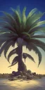 Placeholder: 1980's aesthetic palm tree