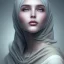 Placeholder: close up portrait of fog as woman in hijab, fine detail, highly intricate, modern surrealism painting, defined cracks and breaks, high-quality, volumetric lighting, 8k, ultrahd, George Grie, Marco Escobedo, Igor Morski,Brian Froud, Howard Lyon, Selina French,