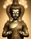 Placeholder: translucent Buddha glass alabaster sculpture, backlight, very emotional, welcoming, love, luminescence, sculpture, photograph, studio lighting, product photography, figurine, unreal engine, cryengine, ambient occlusion