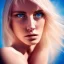 Placeholder: masterpiece, best quality, beautiful man, woman, blue eyes, fluorescent, blond flutter hair, highly detailed body, sun light, 4K, RAW, depth of field, high contrast, realistic details, 150mm