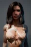 Placeholder: Ultra Realistic image, 25 years old brunette woman, Madrid, portrait, small stature, too small chest, yakuza body tattoo, vibrant color, highly detailed, art stations, concept art, smooth, unreal engine 5, god rays, ray tracing, RTX, lumen lighting, ultra detail, volumetric lighting.