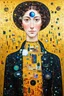 Placeholder: Bring change and magic to your life; a mashup of the styles of Gustav Klimt and HundertwASSER; neo-surrealism; golden ratio