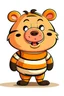 Placeholder: a cartoon pig in a tiger costume