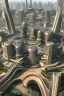 Placeholder: Modern futuristic New Delhi Capital Region in 2100