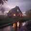 Placeholder: Chocolate house, unreal 5, octane render, cinema4d, redshift render, hyper realistic, cenematic, vibrancy, synthwave, retouch, centered, dynamic lighting, dramatic lighting, 4k, highly detailed, attractive beautiful, realistic, epic composition, holographic,