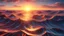 Placeholder: Very realistic, very detailed, high quality creates a sunset image, high quality 8K Ultra HD digital art with beautiful sunset and sun shine, with high quality, highly detailed, beautifully designed fantastic quantum interference pattern, Detailed illustration waves, vivid colorful, luminescence , 3D rendering, octane rendering, Isometric, by yukisakura, awesome full color with great sunset and sun glare.