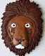 Placeholder: Lion model made of Chocolate biscuits