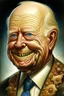 Placeholder: President Gerald R. Ford painted as cancerous worm with warts