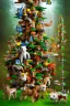 Placeholder: lego tree forest animals children