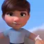 Placeholder: short-haired brunette boy with hazel eyes