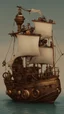 Placeholder: steampunk boat