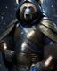 Placeholder: Vladimir Putin as an anthropomorphic bear in a ninja suit full body hyperdetailed 8k