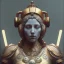 Placeholder: a greek marmor statue of athena, steam punk, scary, horror, realistic, made in octane, cinematic, movie, CGI, ultra-realistic, extremely detailed octane rendering, 8K, VRAY Super Real ar 2:3, dof photorealistic futuristic 50mm lens hard lighting dark gray tintype photograph, realistic lighting, sephia colors