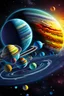 Placeholder: 3D picture of the planets