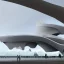 Placeholder: flying kaiju creature designed by zaha hadid