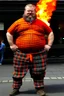 Placeholder: Scottish fat bastard with flaming pants