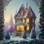 Placeholder: closeup render of rambling, Victorian house made of gingerbread and vibrant candy, cotton candy trees and gumdrop walkway, 8k resolution, centered, high-quality, ultrafine-detail, digital art, detailed matte, volumetric lighting, illustration, 3D octane render, brian froud, howard lyon, greg rutowski, George Grie